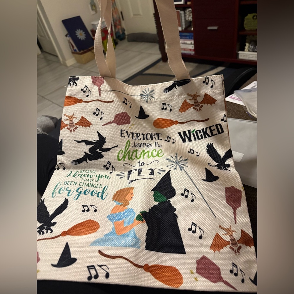 Wicked Themed Tote Bag - Multicolor